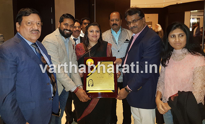 ಡಾ.ಆರತಿ ಕೃಷ್ಣಗೆ ದುಬೈನಲ್ಲಿ ‘ಕಾಯಕ ರತ್ನ’ ಪ್ರಶಸ್ತಿ ಪ್ರದಾನ